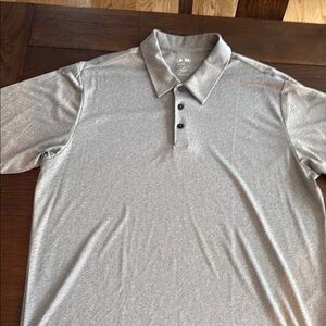 Adidas Men's Gray Polo Shirt